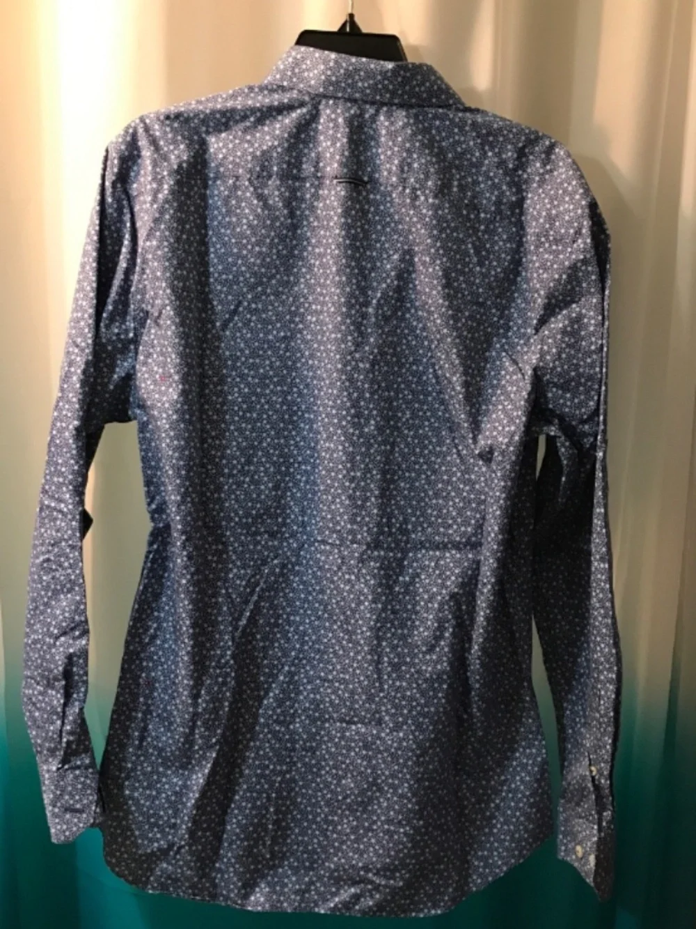 Men's Banana Republic Floral Button Down Dress Shirt Grant Fit Sz-Large